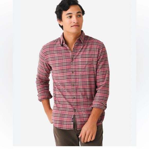 NEW Faherty The Movement Featherweight Flannel Size Small - Picture 2 of 11